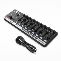 마스터키보드 Worlde easycontrol. 9 휴대용 미디 컨트롤러 USB 슬림 라인 EasyPad. Easykey.25 미니 키보드 악기, [01] EasyControl.9 MIDI