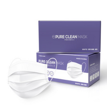 퓨어클린 일회용마스크 (2BOX)_대형화이트, 900매입