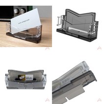 유디씨티 아이홀더 명함 1단 검정 플라스틱명함케이스 명함박스