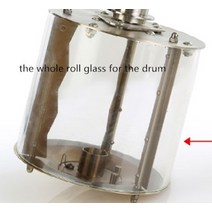 커피 로스팅기 glaster parts 커피 로스팅 커피 콩 냉각 트레이 커피 로스터 쿨러 로스터 냉각 팬 로스터 유리 드럼 롤러, Glass for Drum