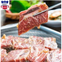 콩이네 양념LA갈비 엘에이갈비 LA갈비 la갈비 초이스등급 미국산 소갈비찜 소갈비 구이 찜용 설 추석 명절 선물세트 캠핑요리, 1개, 1kg