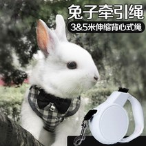 토끼 산책용 외출용 병원 하네스 가슴줄 목줄 조끼 자켓 소형동물, J-S
