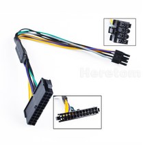 DELL Optiplex 3020 7020 9020 용 24 핀 ~ 8 ATX PSU 전원 어댑터 케이블 Precision T1700 12 