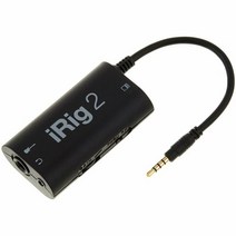IK 멀티디미어 irig2 아이릭2 아이폰 아이패드 맥 기타 오디오 인터페이스