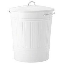 이케아 KNODD 크노드 통+뚜껑 40 l, 아연도금 002.189.28
