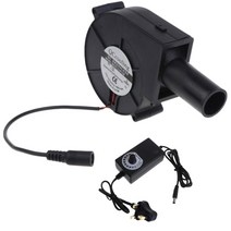 바베큐 팬 전기 숯불 스타터 그릴 공기 터보 송풍기 Dc 12V 4700R AC110-240V, 01 UK 26mm