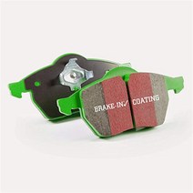 EBC 브레이크 DP61304 6000 시리즈 Greenstuff 트럭 및 SUV 브레이크 패드, 단일옵션, 단일옵션