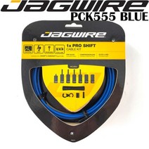 Jagwire 1x Pro 시프트 케이블 키트 하우징로드 마운틴 바이크 하우징 변속기 자전거 제직 라인, PCK555 SID Blue