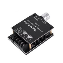 ZK-1002L 미니 블루투스 5.0 DC 5-24V 무선 오디오 디지털 파워 앰프 스테레오 보드 100Wx2 블루투스 앰프 앰프