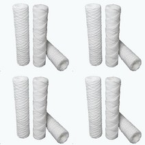 산업용 마이크로필터 500mm 25P 이물질제거 수전 녹물제거 여과장치 와운드필터