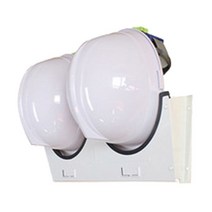 스틸 안전모 거치대 안전모 걸이대 보관함 정리함 2구, 걸이대2구(스틸), 1개