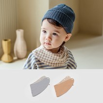 [해피프린스]샤일로 양면 아기 바나나빕