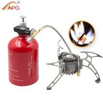 강염 버너 그리들 캠핑 낚시 용품 1000ml 대용량 가솔린 스토브 및 야외 휴대용, 협력사, 1개