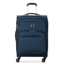 DELSEY Paris Sky Max 2.0 소프트 사이드 확장 가능한 수하물 스피너 휠 포함 블루. Sky Max 2.0 소프트 사이드 확장 가능한 수하물 스피너 휠 포함
