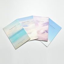 캘리그라피 스크랩북 16매 무선노트, 상세페이지 참조
