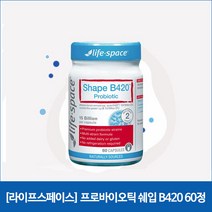 Life Space Shape B420 락티스 Probiotic 60 Capsules, 1개, 60정