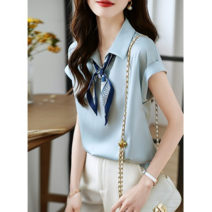쁘띠 스카프 블라우스 s154785