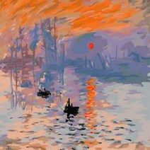 [DIY명화] B189 클로드모네의 해돋이 size 40x50cm