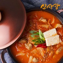 [신사강] [수원 맛집] 김치찌개 3팩 복합구성 택1 (돼지고기/김치찜/볶음김치), 선택:02_김치찌개 340g X 2팩 + 돼지 김치찌개 330g X 1팩 (총 3팩)