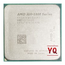CPU AMD A10Series A10 5800K 쿼드 코어 CPU 프로세서 AD580KWOA44HJAD580BWOA44HJ 0 소켓 FM2, 단일옵션