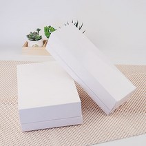 화이트 미니롤상자 1줄 2줄, 1줄-10개