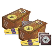 콘삭 페이퍼필터 헤이즐넛향 커피, 커피 10g x 10p + 설탕 6g x 10p, 2세트