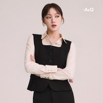[The AtG] 더엣지 23SS 스프링 베스트, 바닐라, 88