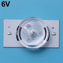 셋탑박스 OTT셋톱박스 32-65 인치 led tv 수리 (케이블 포함 3v) 100 새로운 led 백라이트 스트립에 대 한 광학 렌즈 fliter와 3v 6v smd 램프, 200ps, 리그 전용(6v)