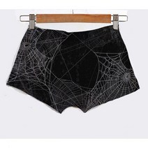 스파이더 웹 여름 반바지 여성 핫 4XL 5XL