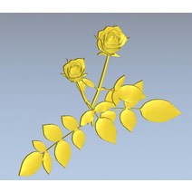 목공기계stl 파일 형식 rose7의 cnc용 3d 모델 릴리프