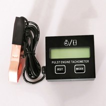 타코메타 타코미터 디지털 타코미터 미터 가솔린 엔진 잔디 전기 톱 모어 펄스 속도 오토바이 액세서리, 01 2