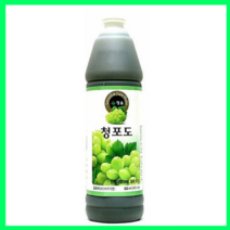 청솔 청포도 음료베이스 835ml / 과일원액, 3개