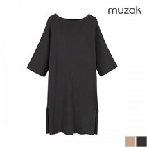 [무자크 (MUZAK)] 보트넥 칠부소매 롱 니트 (MI7WKT07)_22