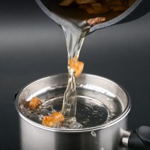 스텐레스오일포트1.3L 오일팟 필터 거름망 기름정제기