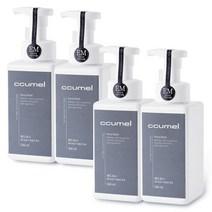 꾸멜 천연EM 거품형 핸드워시 시트러스향 500ml, 4개