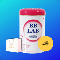 비비랩 저분자 피쉬콜라겐 특별기획(콜라겐 2개월x리본쇼핑백)+초콜렛 기프티콘_쿠폰가 27920원, 2통 + 쇼핑백