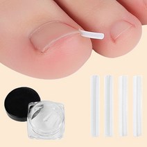 발톱 고정 커브스틱 10P 엄지발가락 틈새 팁, 8개