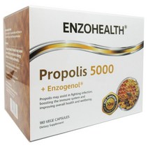 Enzo Health Propolis 엔조헬스 뉴질랜드 프로폴리스 5000 엔조제놀 180캡슐