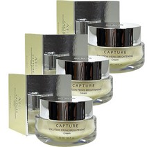 AHC 캡쳐 솔루션 프라임 브라이트닝 크림 50mL (미백 주름개선 이중기능성 화장품), 3개