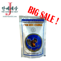 베트남 콘삭 다람쥐 원두 커피 ARH1 아라비카50% 로부스타50%(100g)., 1개, 분쇄