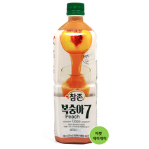 참존 복숭아7 -PET, 9개, 835ml