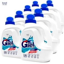 [세제혁명] 액체세제 지엘플러스 2.4L x 8통, 단품