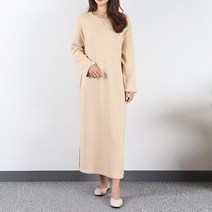 스윗타임 봄원피스 롱니트 포근한 빅사이즈 ~3XL 마치니트원피스
