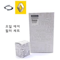 순정품 뉴 SM5 노바 디젤 15.1~19.12 오일 에어 필터 크리너 엔진 교환 차량 자동차, 82007-68927/82006-02361