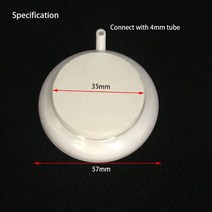 안티프래질 35mm 새로운 나노 물고기 탱크 수족관 공기 돌 산소 에어레이터 증가 방울 연못 펌프 수경 공급, 01 35mm