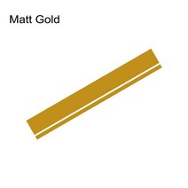 자동차 쇽업쇼바 애쇼쇼바 르노 마스터 2 3 4 보닛 스티커 캠퍼 밴 스포츠 줄무늬 후드 엔진 커버 그래픽 비닐 데칼 튜닝 호환, 매트 골드