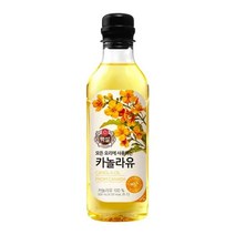 CJ 백설 카놀라유 500ml 식용유 업소용식용유 식자재 1세트