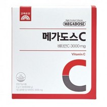 고려은단 메가도스C 3000 영국산 비타민C 100포 X 1개, 메가도스C 3000 100포 X 1개, 쇼핑백 미포함_메가도스B 60정 추가 구매