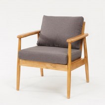 1인용 벤치형 이케아 국내제작 고무나무 원목 쇼파 원룸 카페 인테리어 벤치쇼파, 그레이