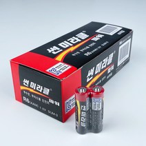 ★무료배송★ sh0005 / R6 썬미라클 AA건전지 60알 한박스 / 장난감 완구용 건전지 R6(AAM)1.5V SUM-3 / 무수은 무카드뮴 건전지